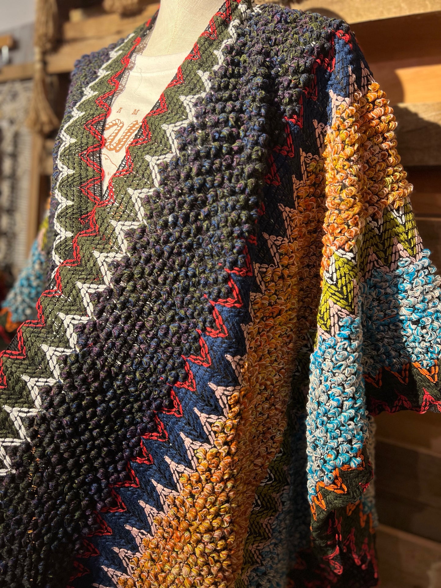 Boho Knit Tassel Cardigan