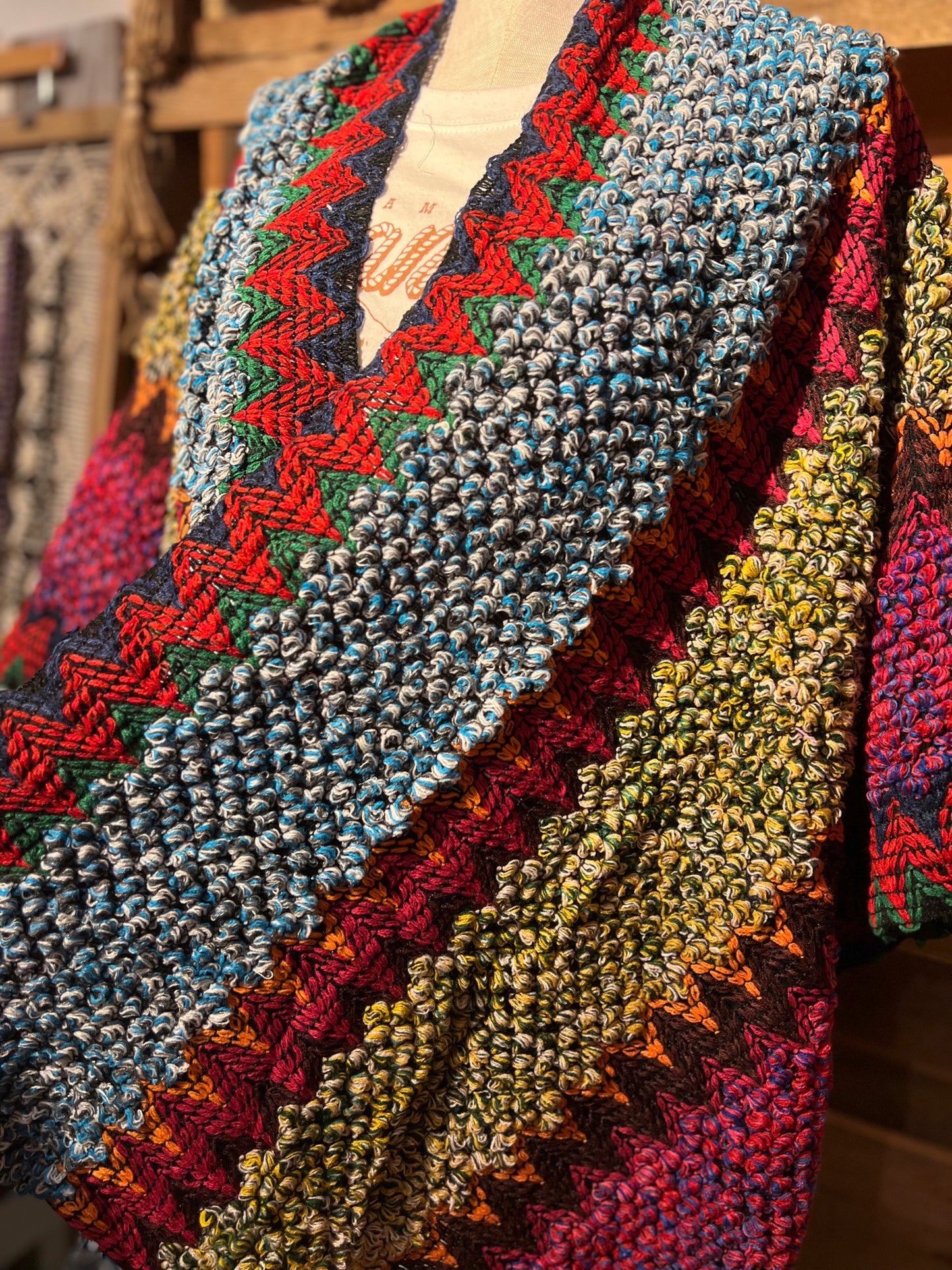 Boho Knit Tassel Cardigan