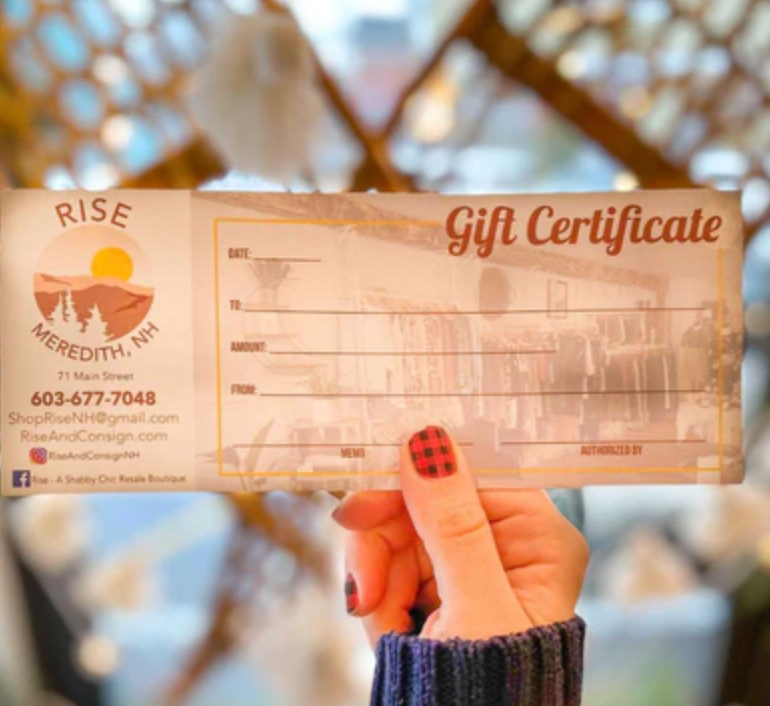 Rise Gift Card