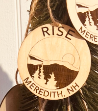 Rise Wooden Ornament