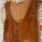 M Camel Retro Hippy Corduroy Vest