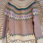 Hipster Cozy Knit Fair Isle Sweater