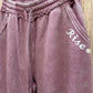 Rise Daisy Logo Wide Leg Sweatpants