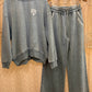 Rise Daisy Logo Wide Leg Sweatpants