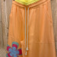 Boho Funky Retro Floral Wide Leg Sweatpants