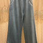 Rise Daisy Logo Wide Leg Sweatpants