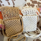 Boho Macrame Fringe Crossbody Purse