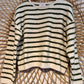 Boho Cozy Soft Striped Sweater