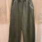 Rise Daisy Logo Wide Leg Sweatpants