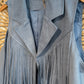 Boho Western Collared Fringe Suede Vest