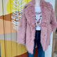 Boho Shabby Chic Faux Fur Jacket