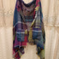 Boho Plaid Shawl With Pockets
