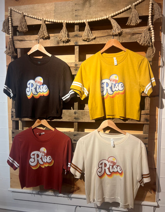 Retro Rise tees