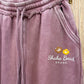 Shaka Beach Brand Logo Wide Leg Sweatpants