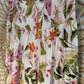 Boho Floral Smocked Waist Tiered Maxi Skirt