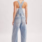 Boho Hippy Denim Barrel Overalls