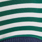 Boho Hipster Knit Sleeve Striped Crewneck