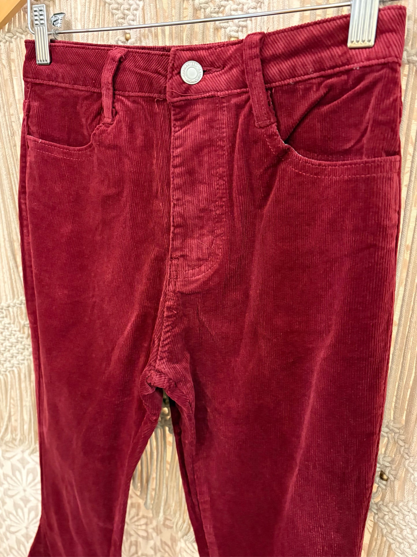 Boho Hippy Corduroy Bell Bottoms
