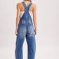 Boho Hippy Denim Barrel Overalls
