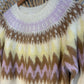 Boho Chic Cozy Fair Isle Chevron Knit Sweater