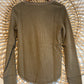 Boho Cozy Waffle Knit Button Front Long Sleeve