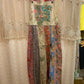 Boho Unique Patchwork Wide Leg Overalls