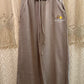Shaka Beach Brand Logo Wide Leg Sweatpants