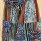 Boho Hippy Patchwork Mushroom Wide Leg Pants