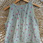 Boho Dainty Lace Trim Button Front With Tie Tank