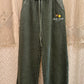 Shaka Beach Brand Logo Wide Leg Sweatpants