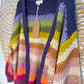 Striped Chunky Knit Cardigan