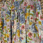 Boho Floral Tie Front Ruffle Hem Shorts