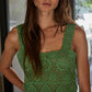 Boho Hippy Crochet Crop Tank Top
