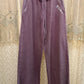 Rise Daisy Logo Wide Leg Sweatpants